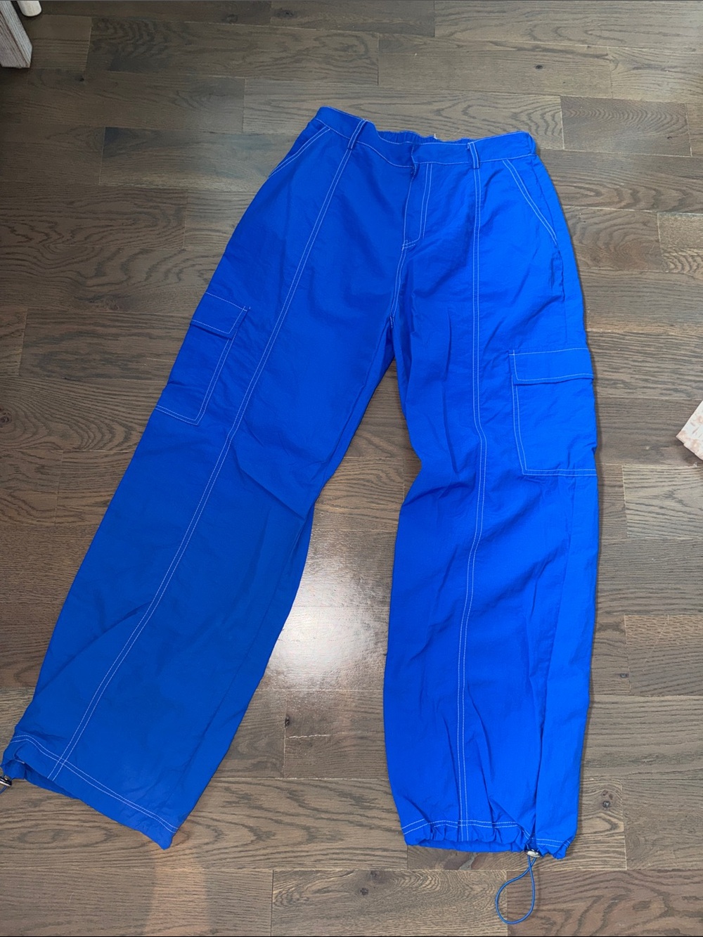 Hazel Women’s Cargo Pants - Bold Blue Utility Style
